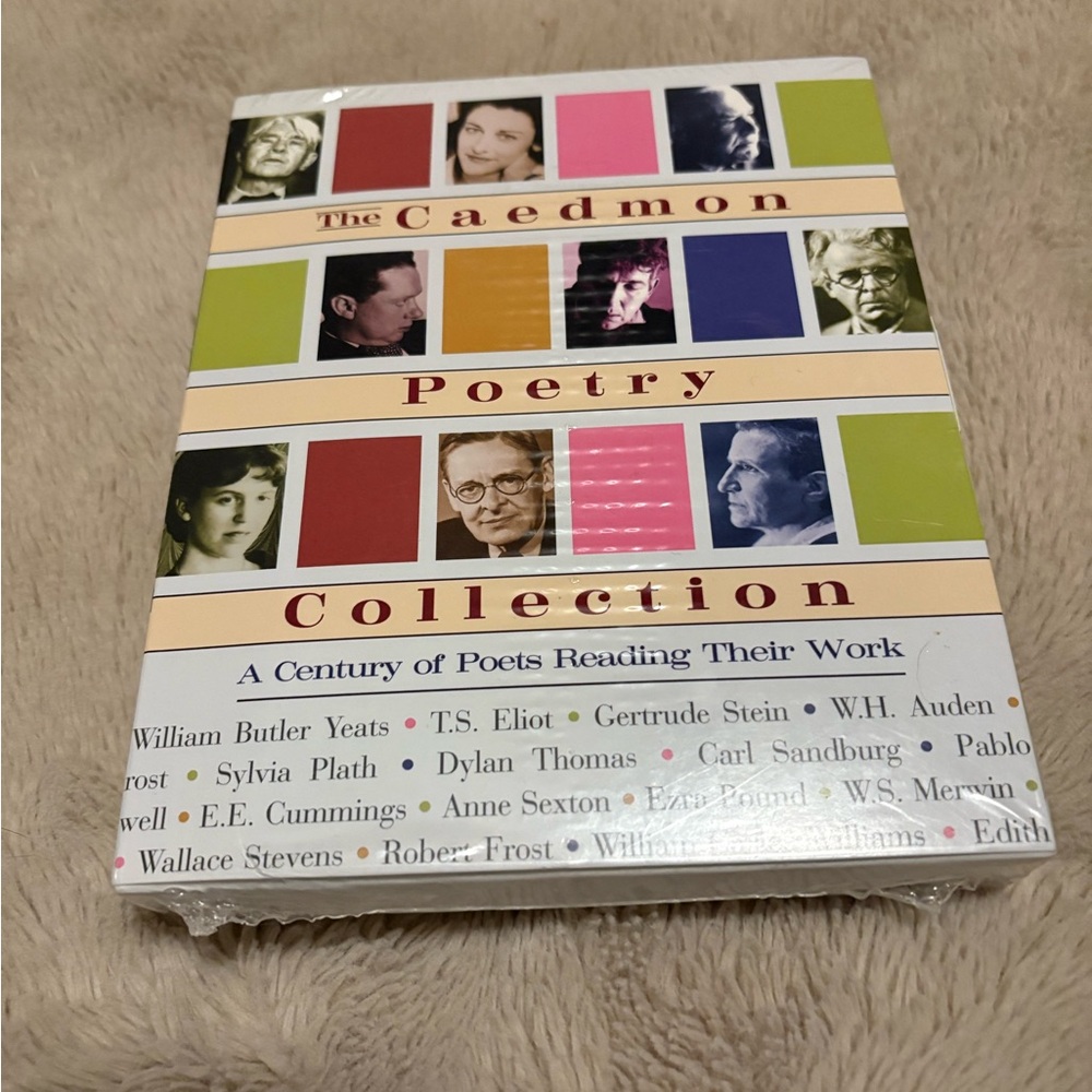 Caedmon Poetry Collection – 3-CD Set (Sealed) – Poets Reading Their Own Work
